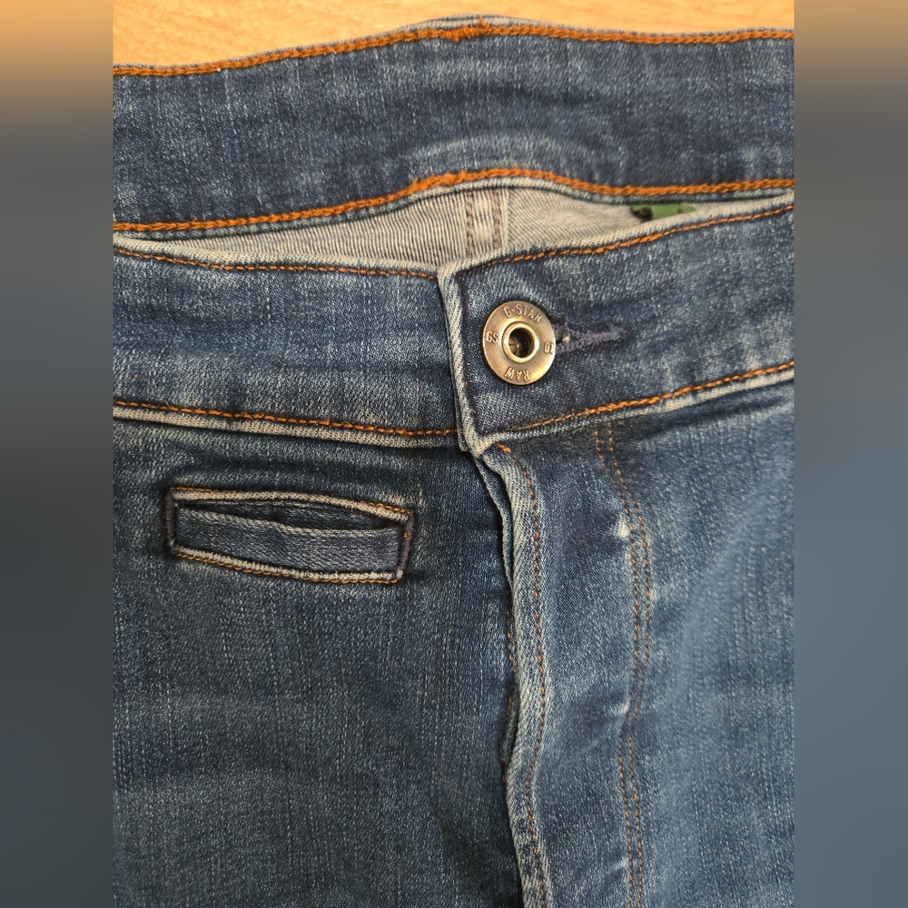 G-Star Raw D-Staq 3D Slim Men Jeans Size W36 L30 - Picture 4 of 13